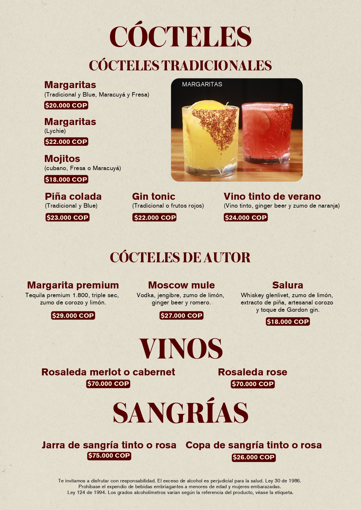 Menú