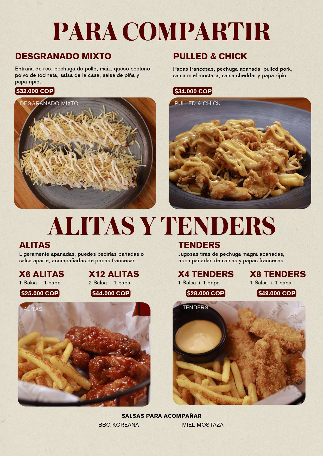 Menú